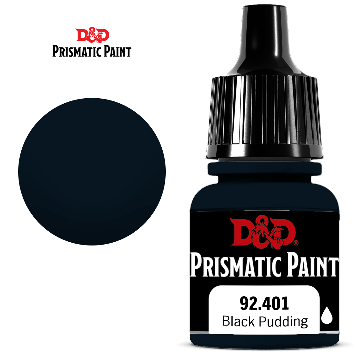 DND PRISMATIC PAINT: BLACK PUDDING 8ML