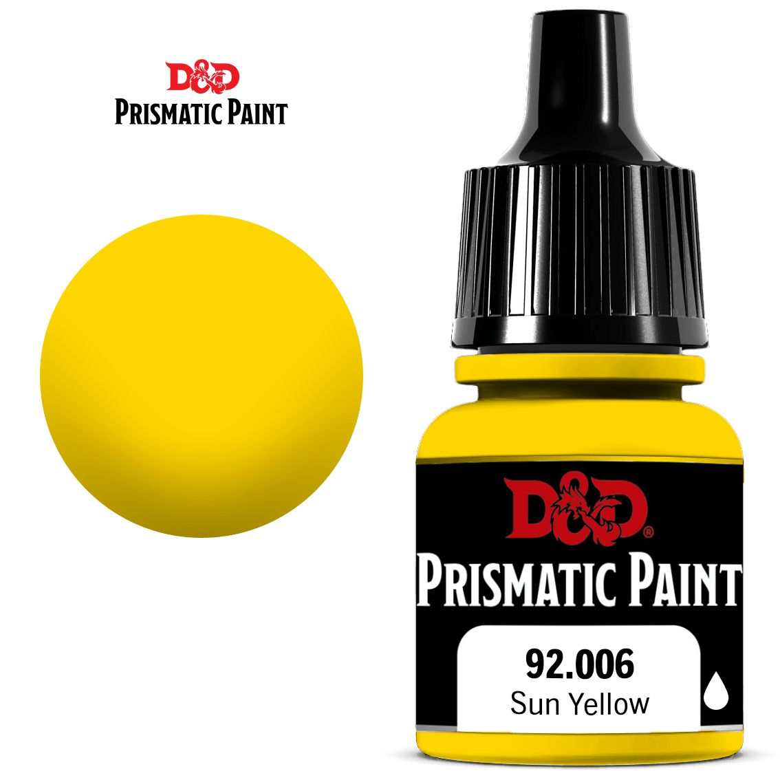 DND PRISMATIC PAINT: SUN YELLOW 8ML