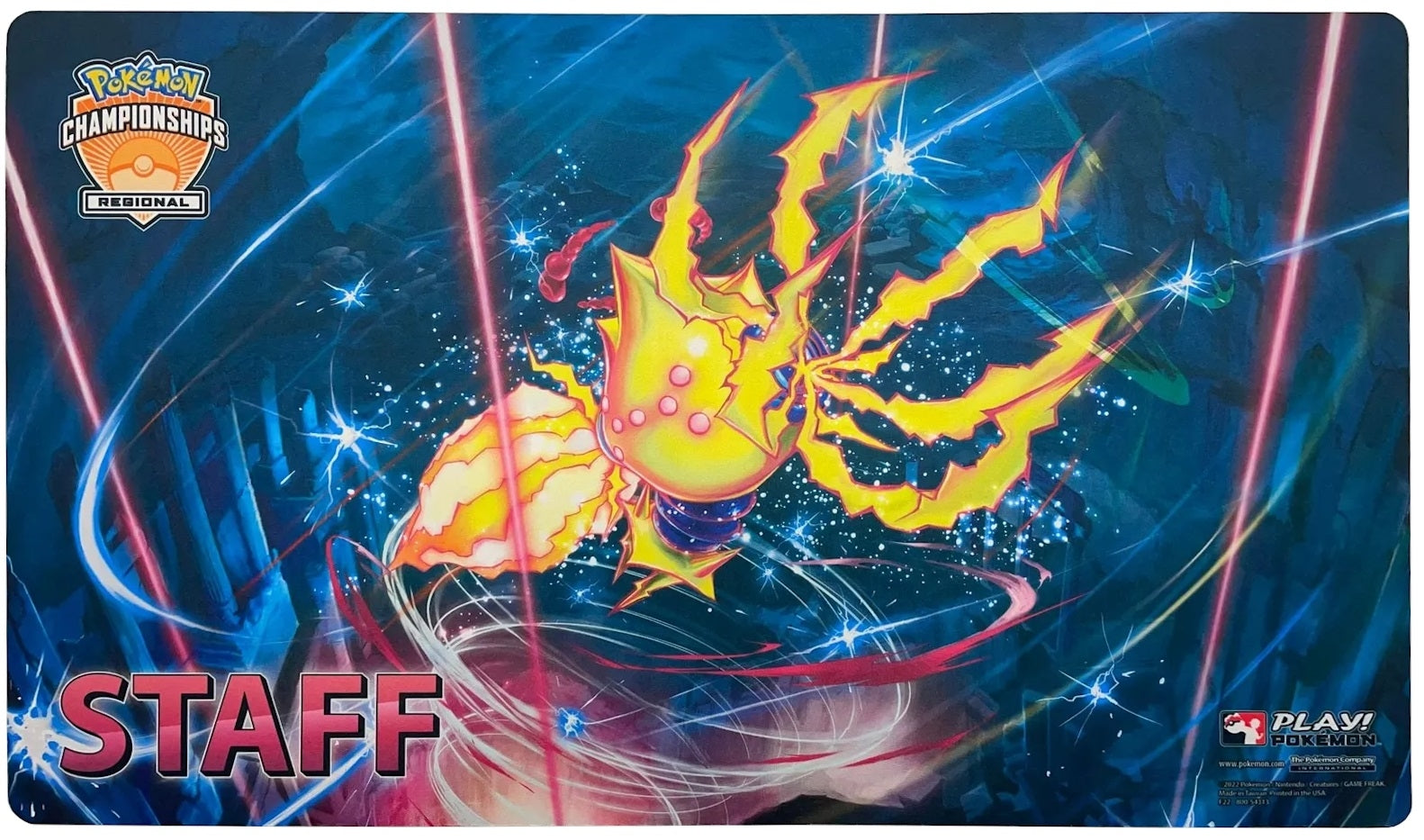 Pokemon League Cup Staff Playmat - Regieleki