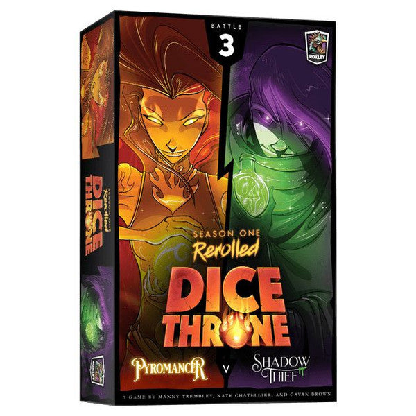 Dice Throne Season One: Pyromancer v Shadow Thief