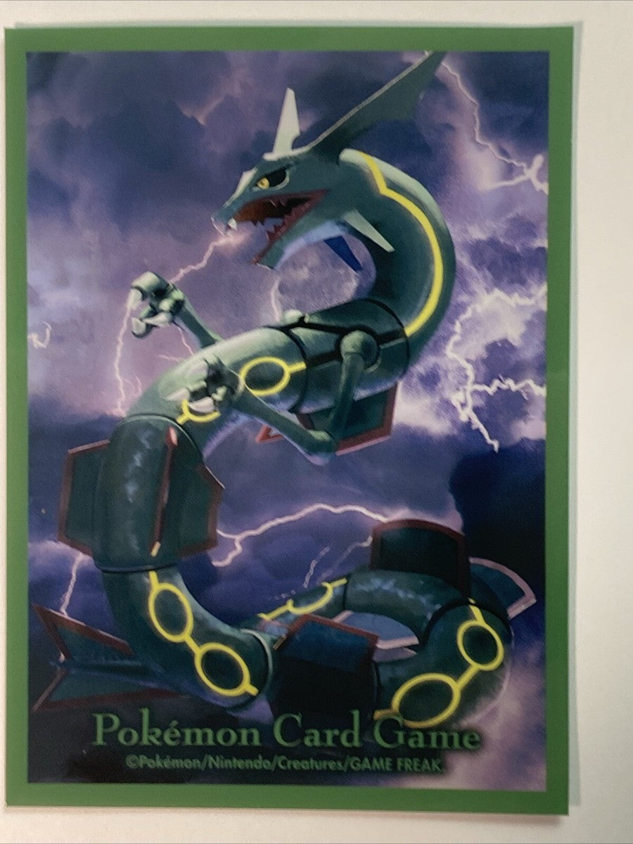 Japanese Pokemon Center - Sleeves - Rayquaza1