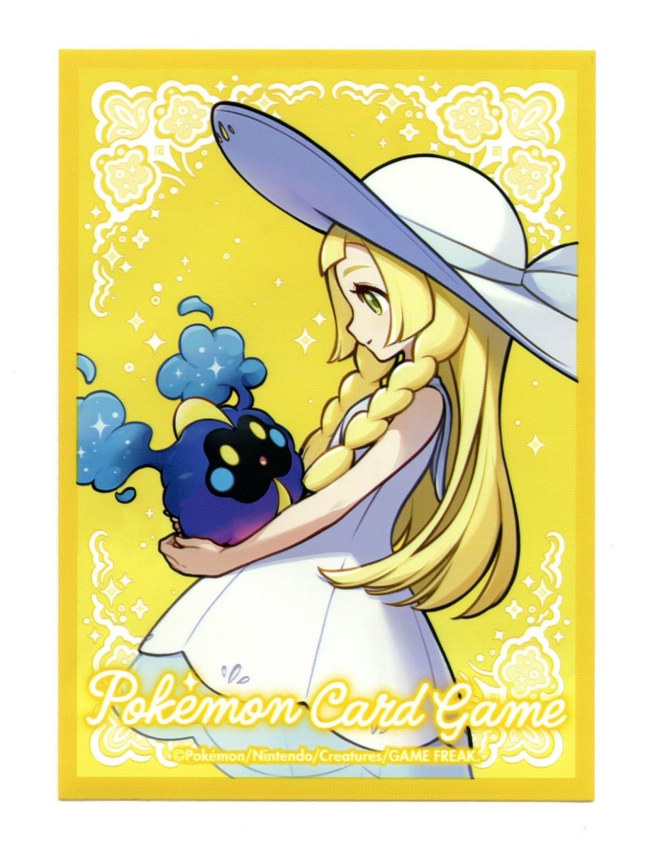 Japanese Pokemon Center - Sleeves - Lillie & Cosmog