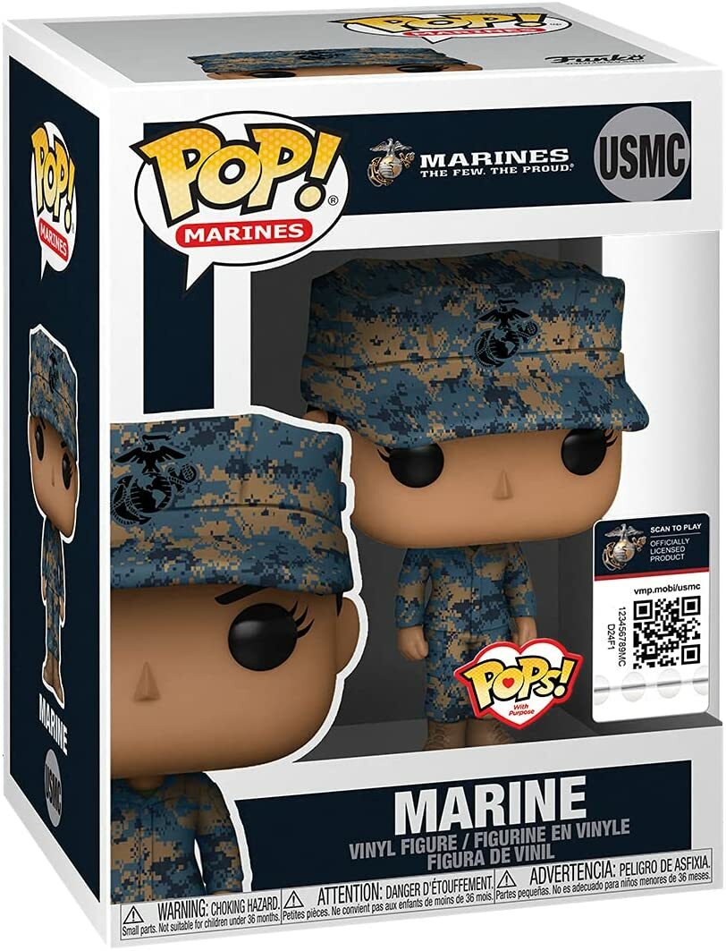 Funko POP! MILITARY: MARINES - Female Marine H #USMC