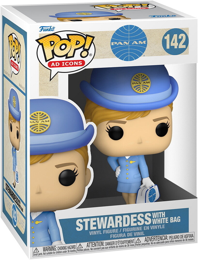 Funko POP! Pan Am Stewardess with White Bag #142