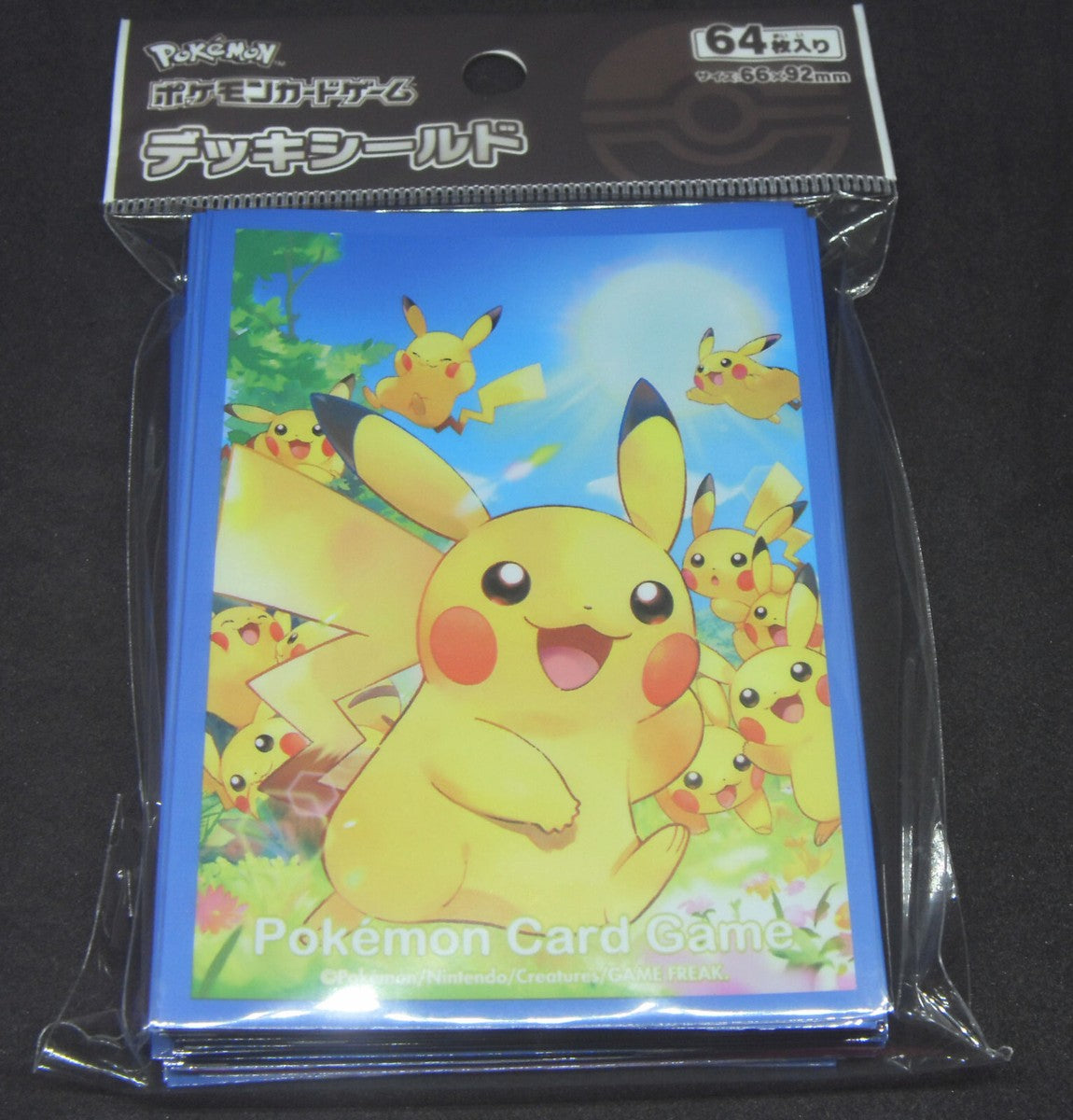 Japanese Pokemon Center - Sleeves - Pikachu Gathering
