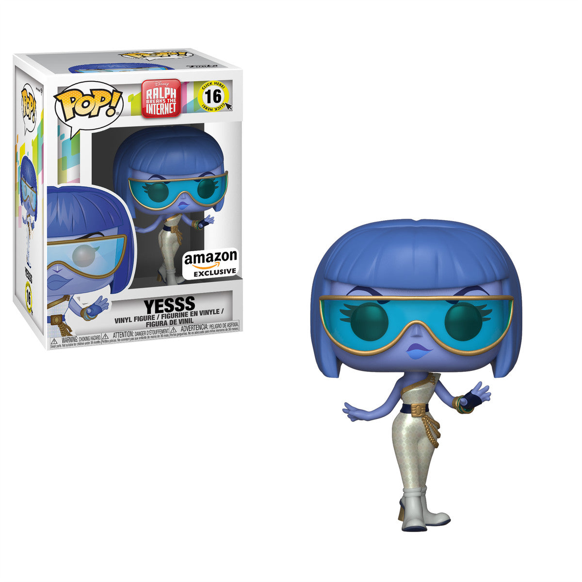 Funko POP! Disney: Wreck-It Ralph 2 - Yesss #16 (Amazon Exclusive)