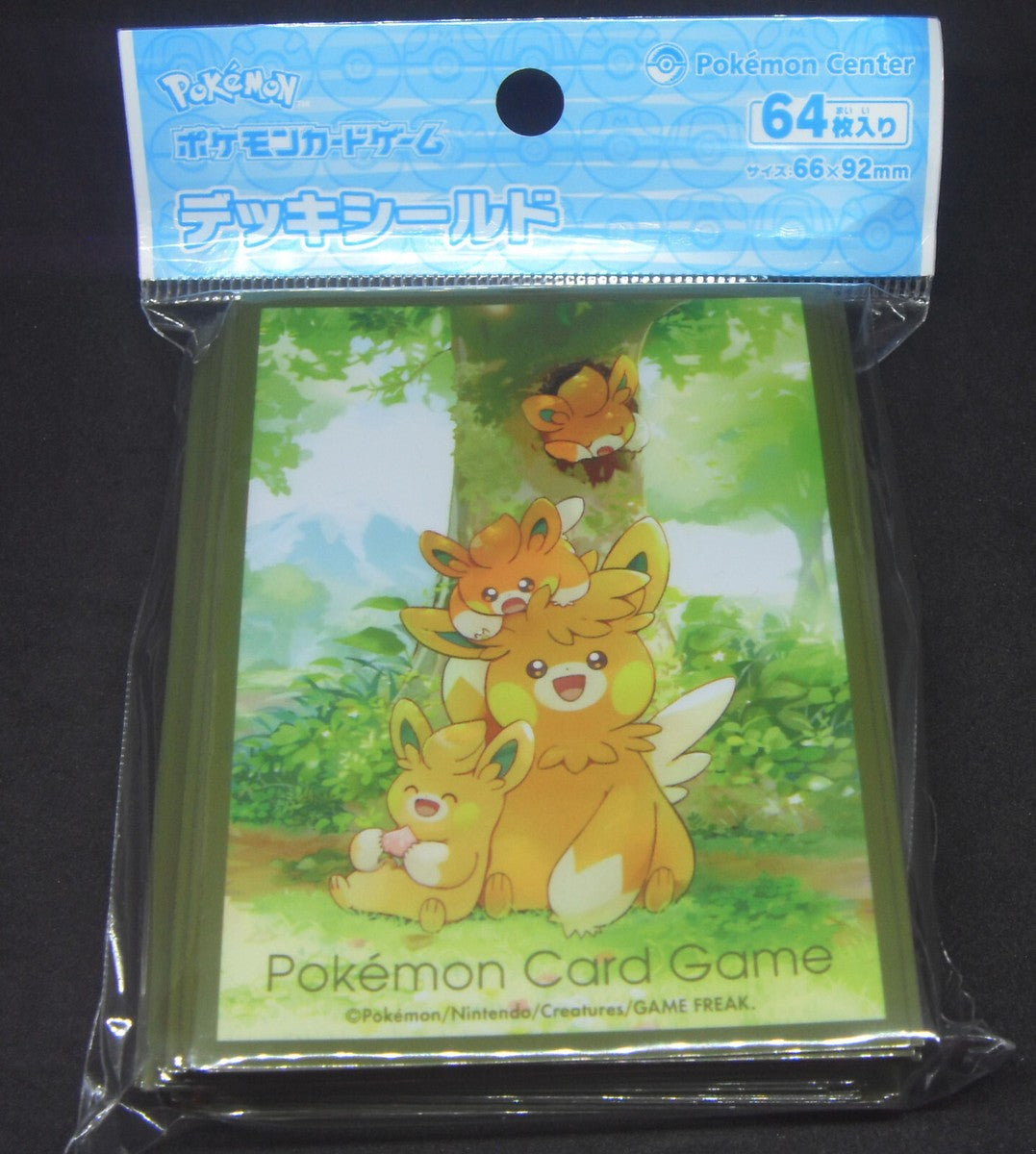 Japanese Pokemon Center - Sleeves - Pawmot Evo Set