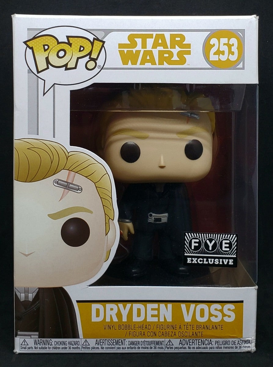 Funko POP! Star Wars - Dryden Voss #253 (FYE Exclusive) (Regular or Scar Variant)