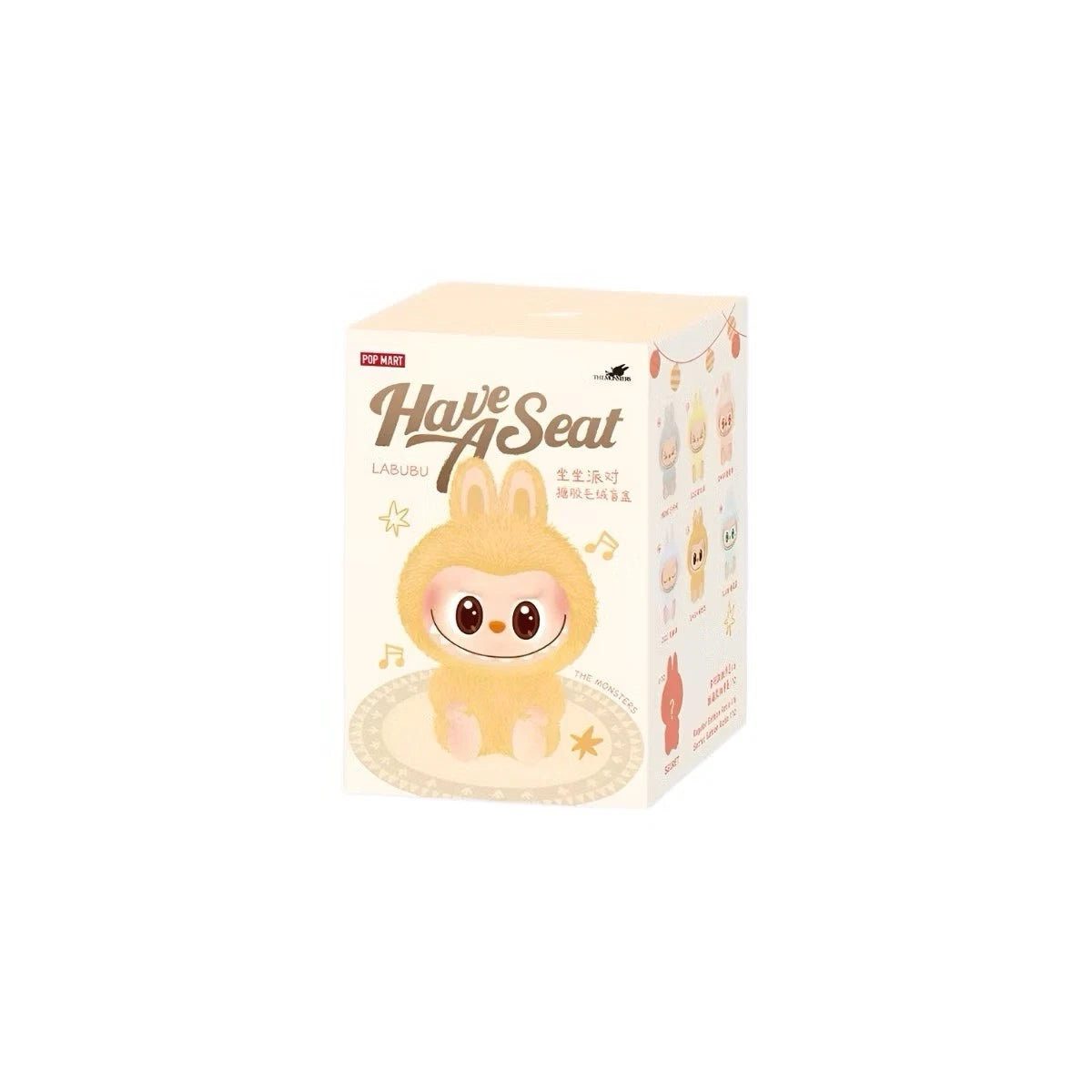 POP MART LABUBU THE MONSTERS - Have a Seat Vinyl Plush Blind Box