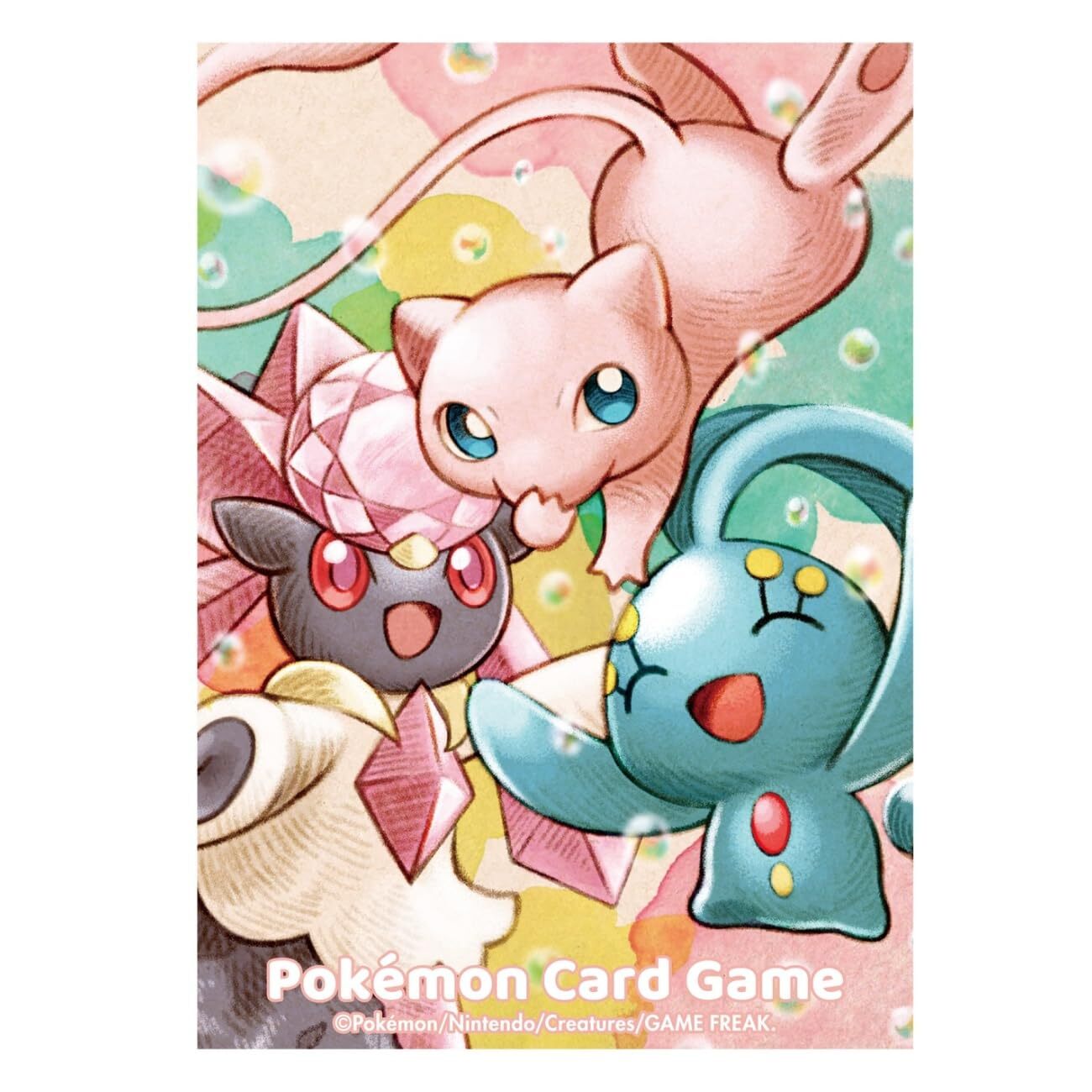 Japanese Pokemon Center - Sleeves - Mew & Manapahy & Diance