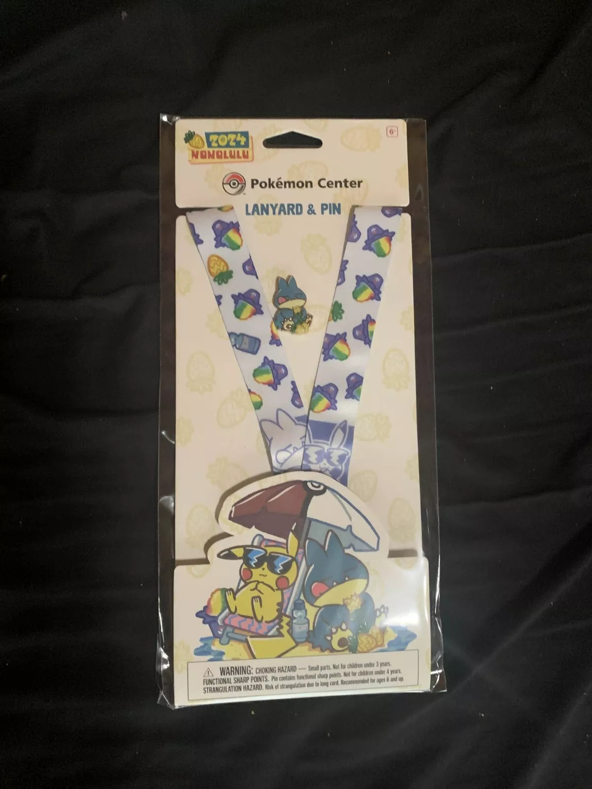 Pokemon 2024 World Championship Lanyard & Pin
