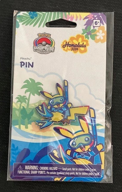Pokemon 2024 World Championships - Pikachu Pin