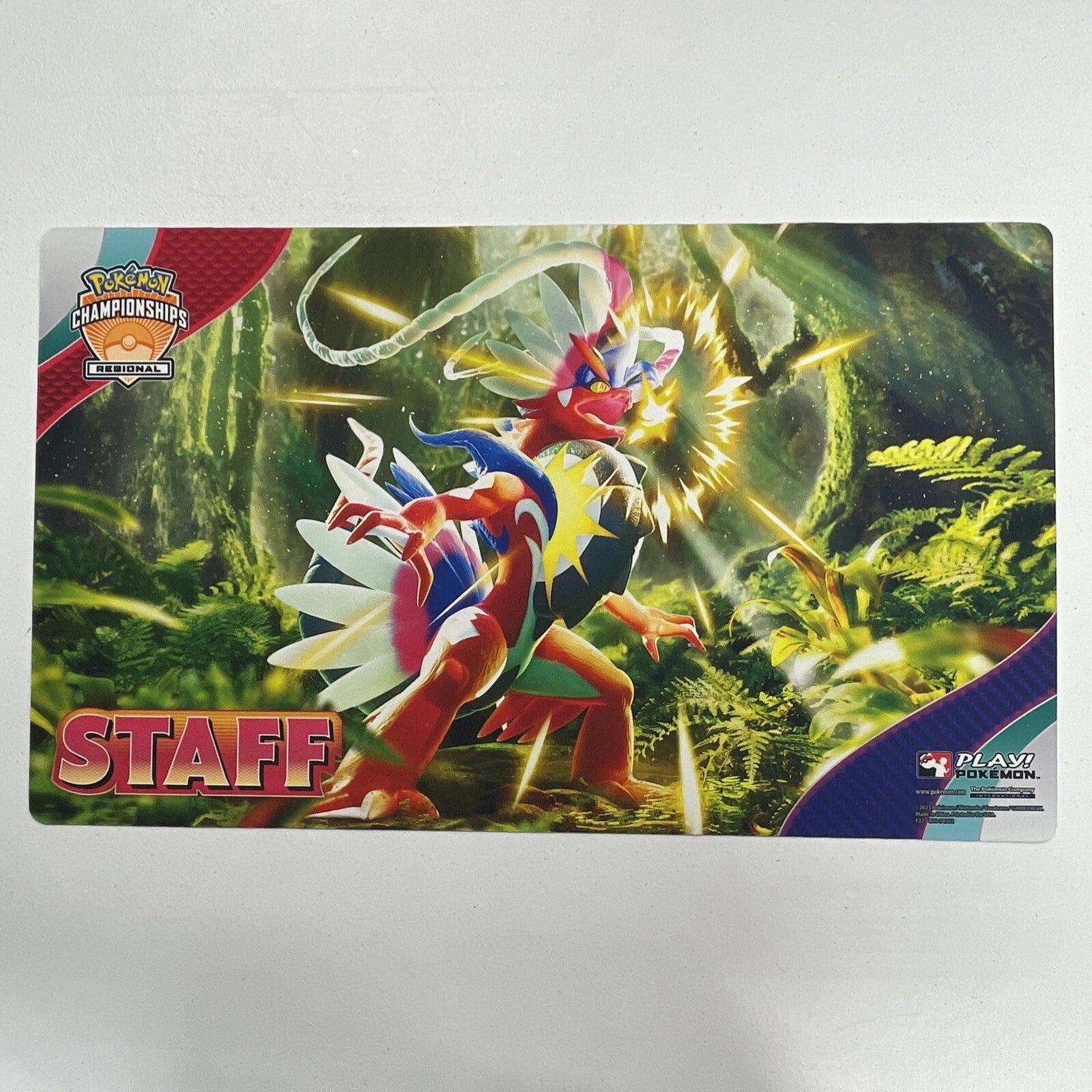 Pokemon Regional Staff Playmat - Koraidon