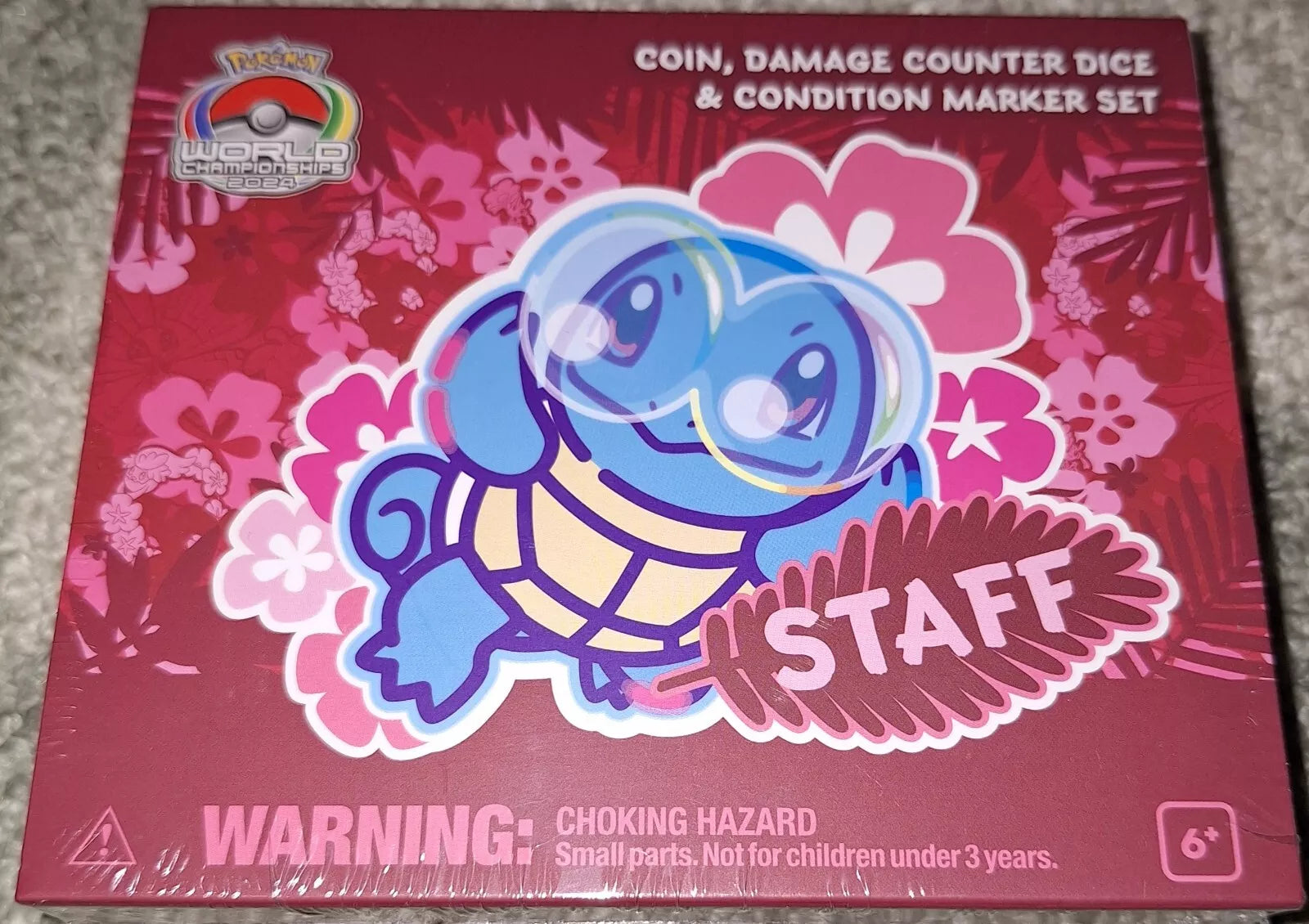 Pokemon 2024 World Championships STAFF Damage Marker Set