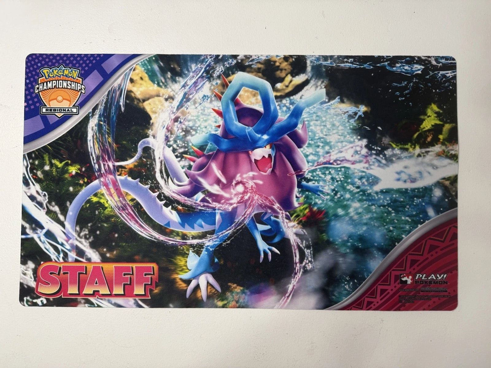 Pokemon Regional Staff Playmat - Walking Wake