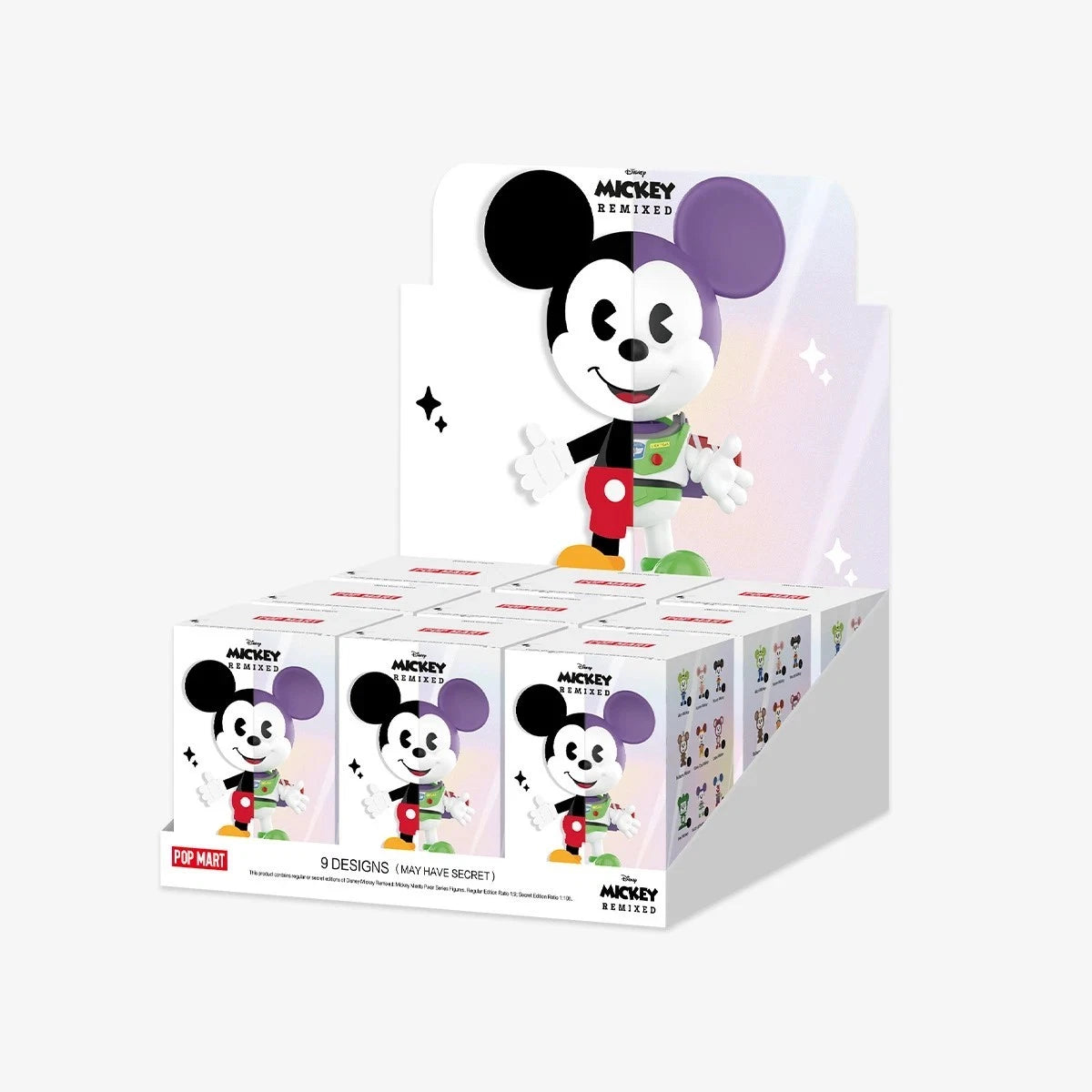 Disney Mickey Remixed: Mickey Meets Pixar Series Figures Single Blind Box