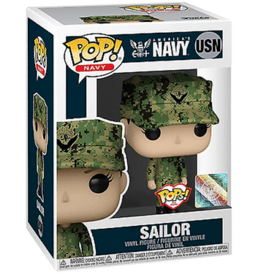 Funko POP! MILITARY: NAVY - Female Sailor C #USN