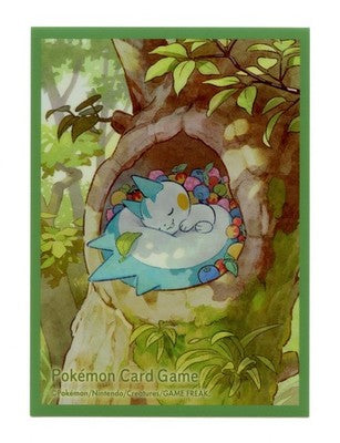 Japanese Pokemon Center - Sleeves - Sleeping Pachirisu