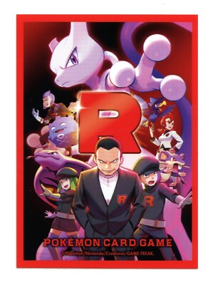 Japanese Pokemon Center - Sleeves - Team Rocket