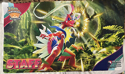 Pokemon Regional Playmat - Koraidon STAFF