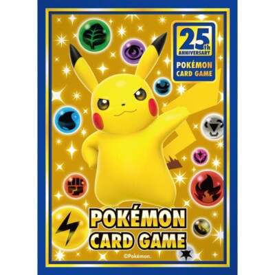 Japanese Pokemon Center - Sleeves - Pikachu 25th