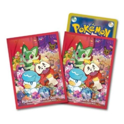 Japanese Pokemon Center - Sleeves - Paldea Starters
