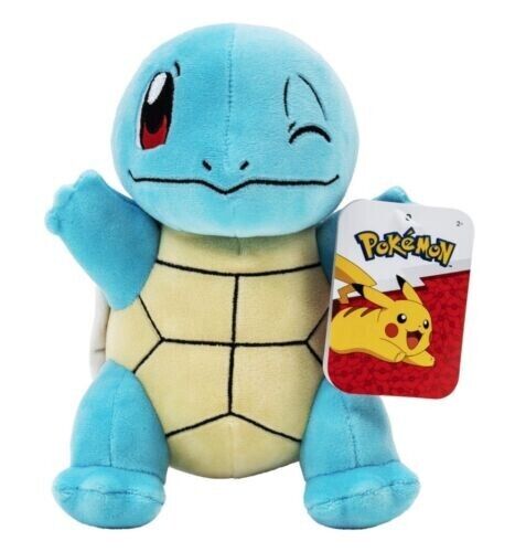 Pokemon Plush - Winking Squirtle - 8"