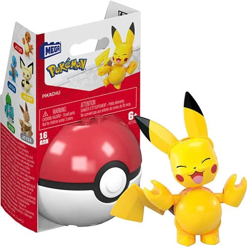 Mega Construx: Pokémon Evergreen Poke Ball - Pikachu