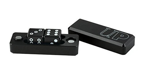 Gravity Dice - 2 Piece D6 Set - Black