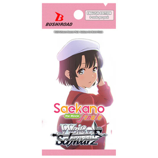 Weiss Schwarz Saekano Movie Finale Booster Pack