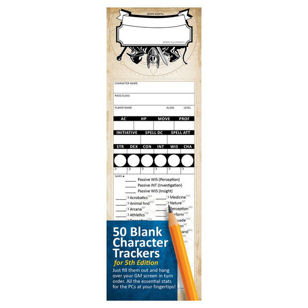 Stat Trackers: D&D Character Trackers