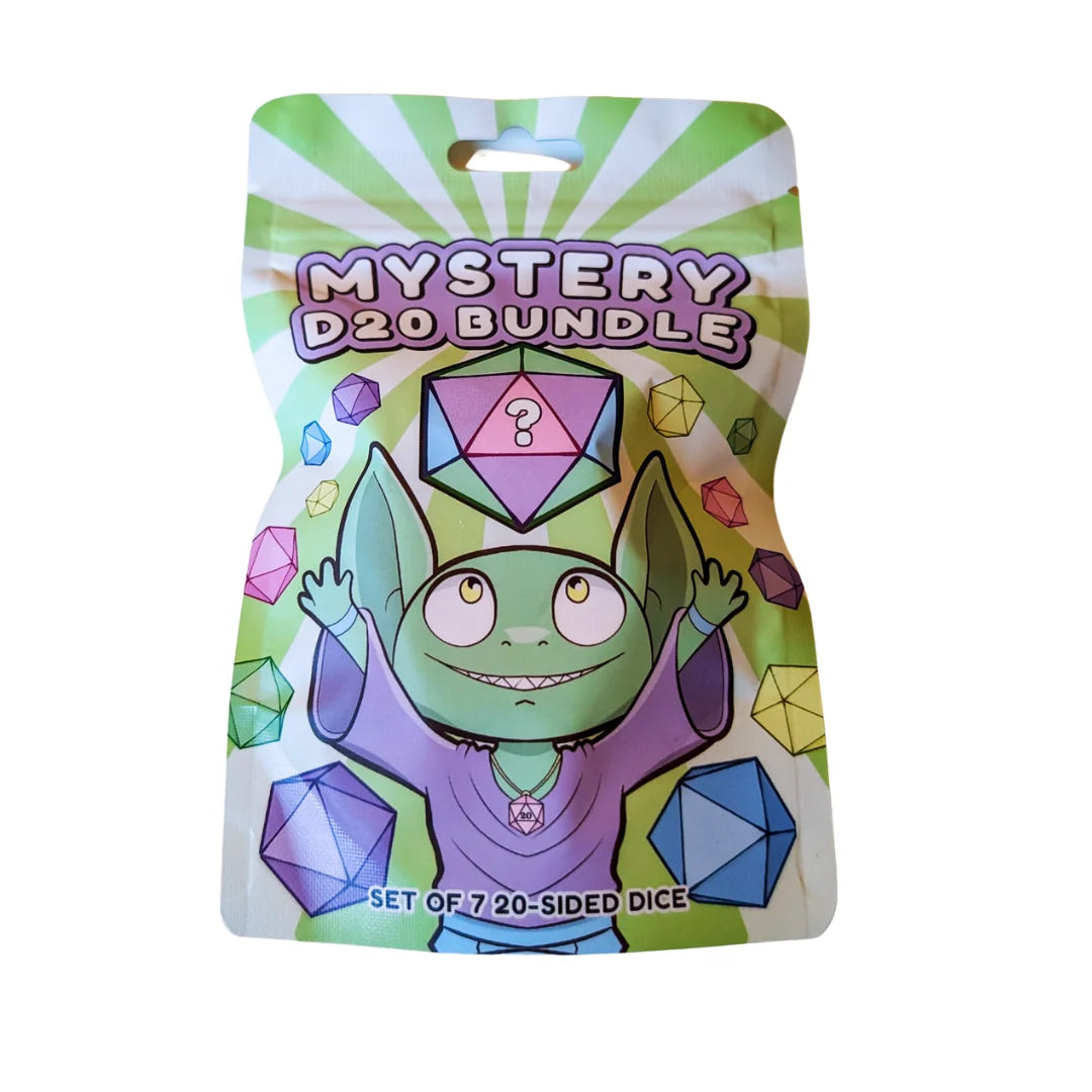 Mystery Dice Goblin - Mystery D20 Bag (7 Dice)
