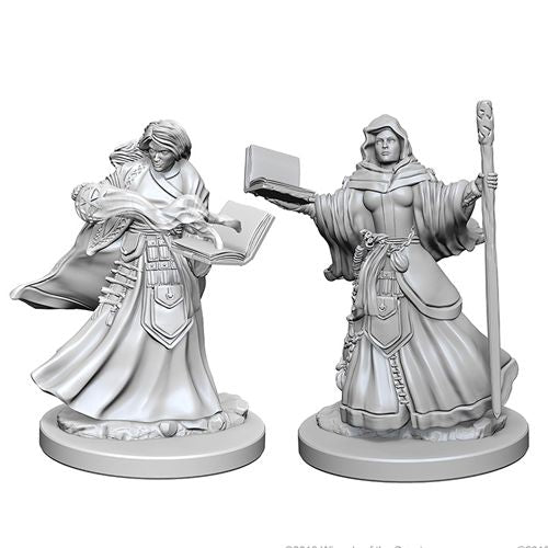 Dungeons & Dragons: Nolzur's Marvelous Unpainted Miniatures - W01 Human Female Wizard