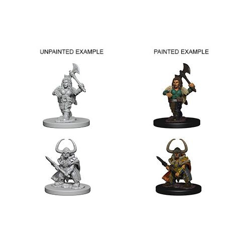 Dungeons & Dragons: Nolzur's Marvelous Unpainted Miniatures - W04 Dwarf Female Barbarian