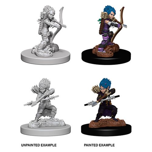 Pathfinder Deep Cuts Unpainted Miniatures: W06 Gnome Female Rogue