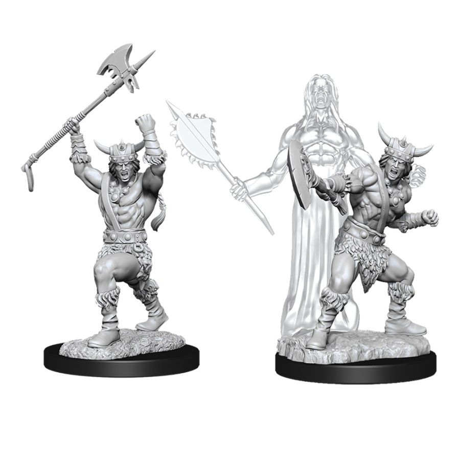 Dungeons & Dragons: Nolzur's Marvelous Unpainted Miniatures - W11 Male Human Barbarian