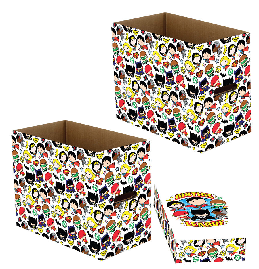 Justice League Chibi DC Short Comic Storage Box