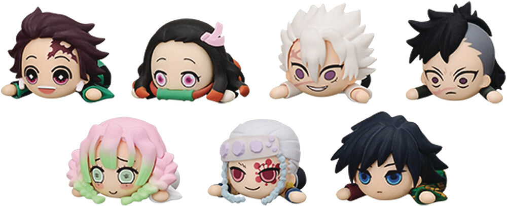 Demon Slayer Kimetsu Lay-Down Puchi V1 Figure Set