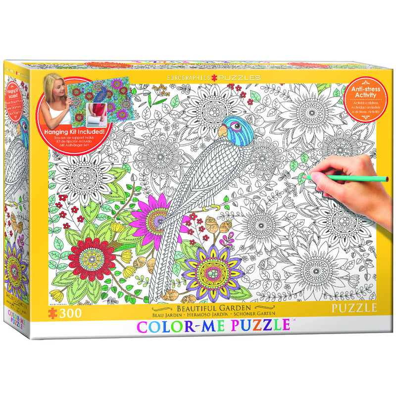 Beautiful Garden 300 Pc ColorMe Puzzle