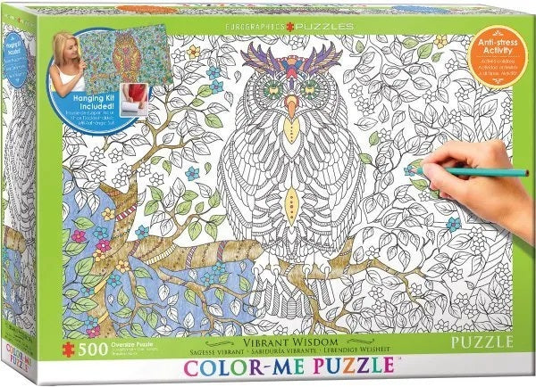 Vibrant Wisdom 500 Pc Color MePuzzle