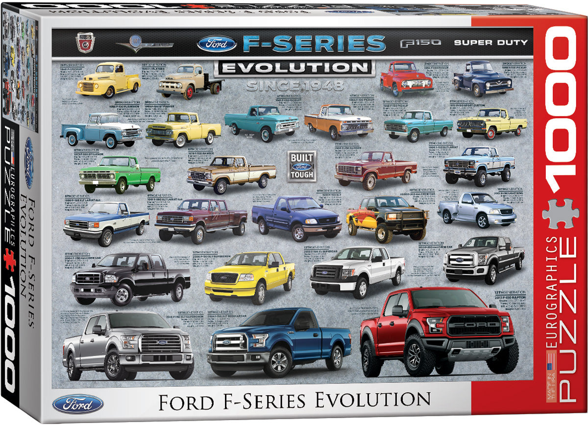Ford F-Series Evolution 1000 Pc Puzzle