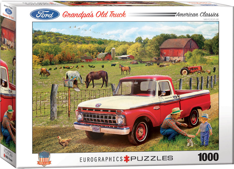 Grandpa's Old Truck 1000 Pc Puzzle