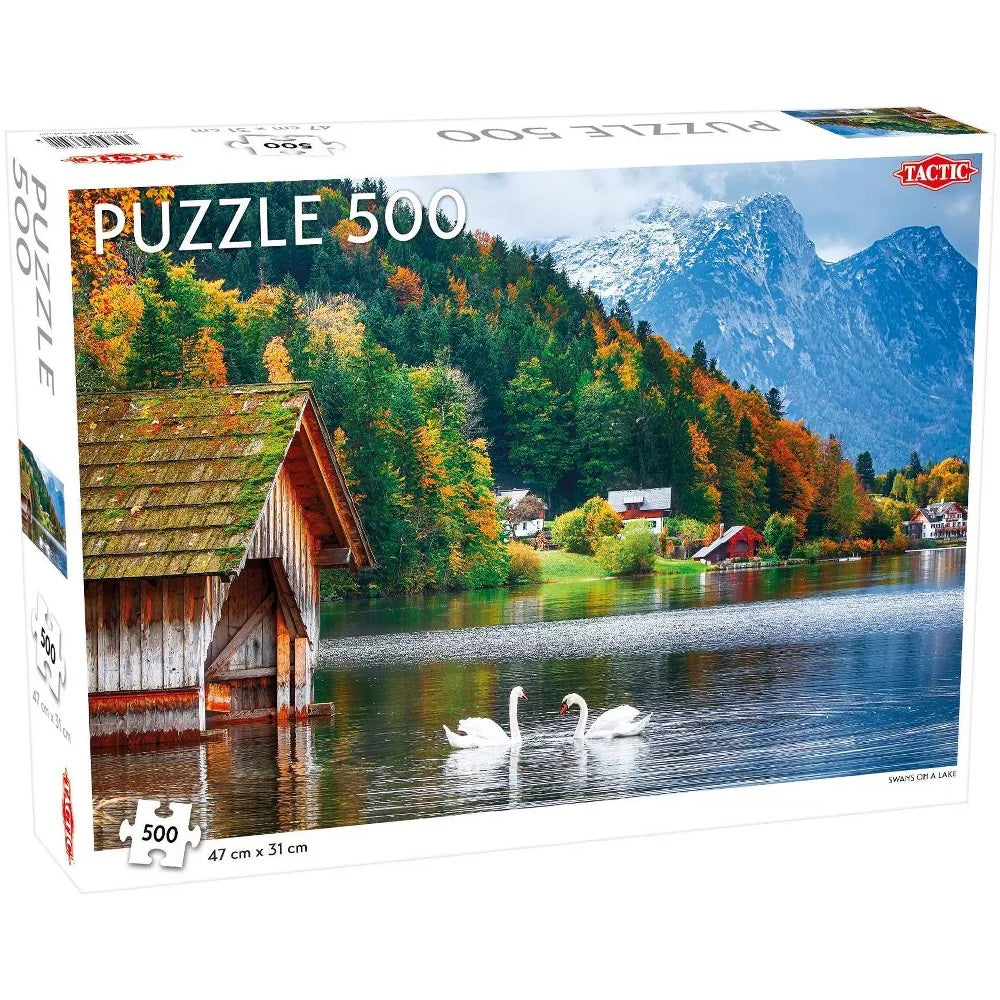 Landscapes Swans on Lake 500pc Puzzle