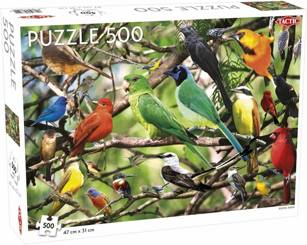 Exotic Birds 500pc Puzzle
