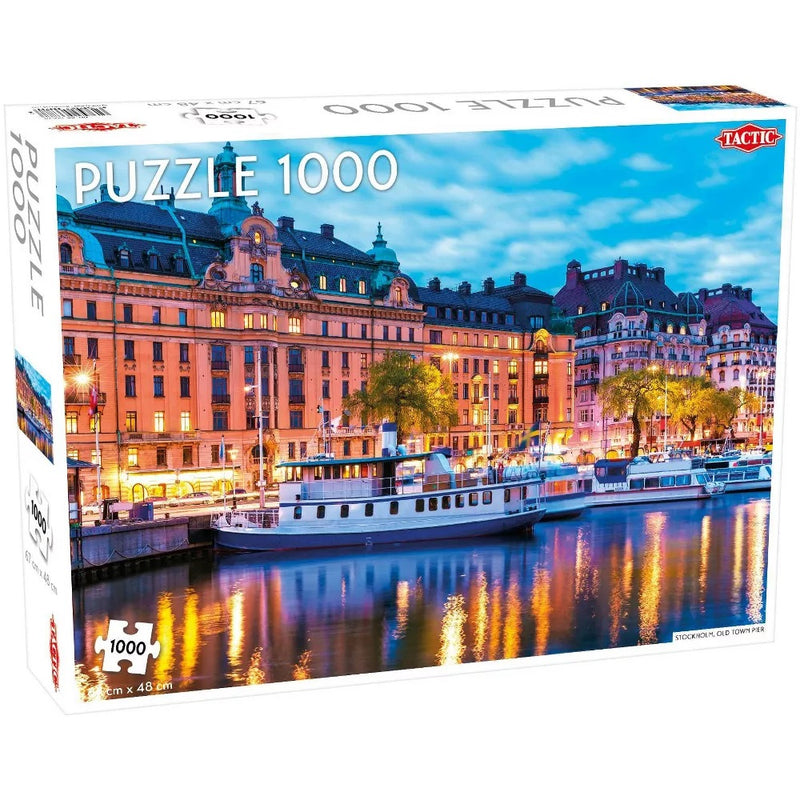 Around World Stockholm Town Pier 1000pc Puzzle