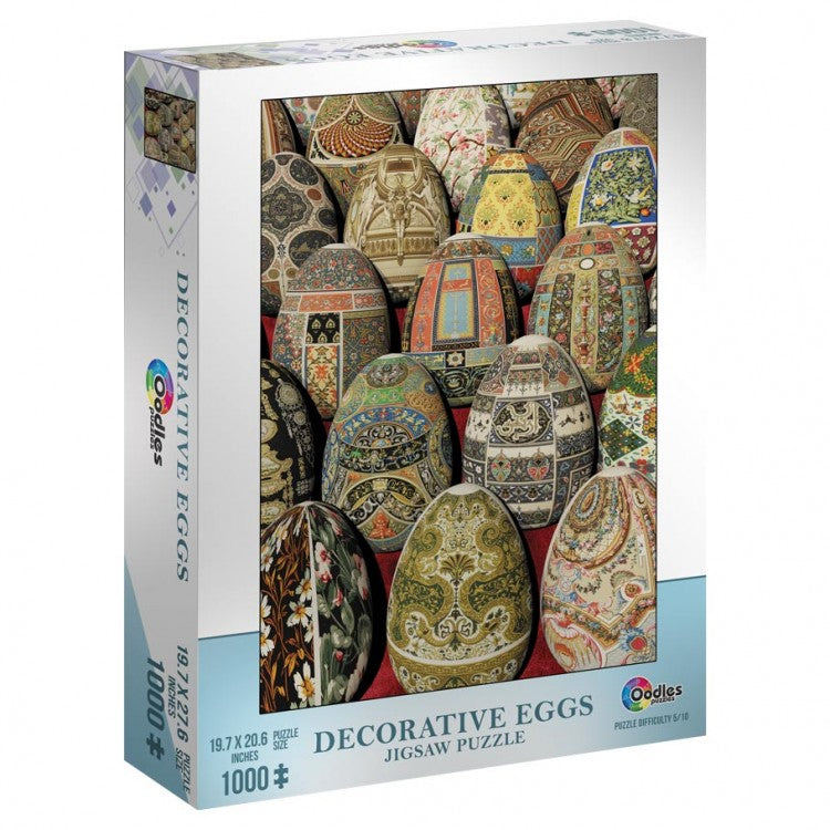 Decorative Eggs 1000pc Puzzle