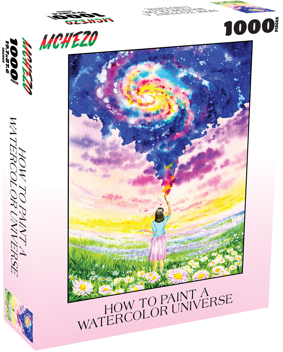 Paint Watercolor Universe 1000cp Puzzle