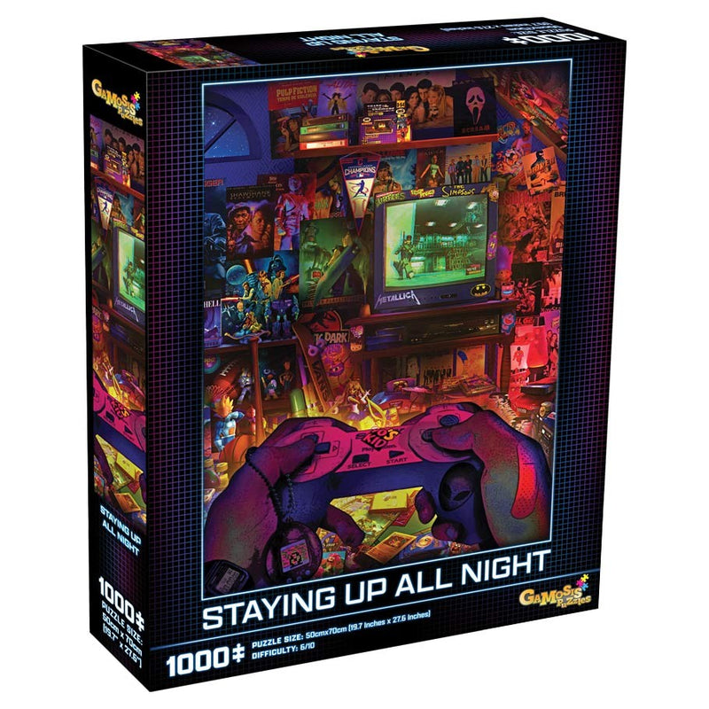 Staying Up All Night 1000pc Puzzle