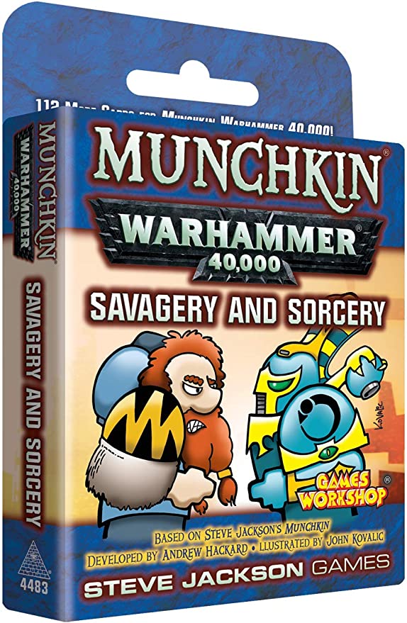 Munchkin Warhammer 40,000: Savagery and Sorcery Card Game Expansion