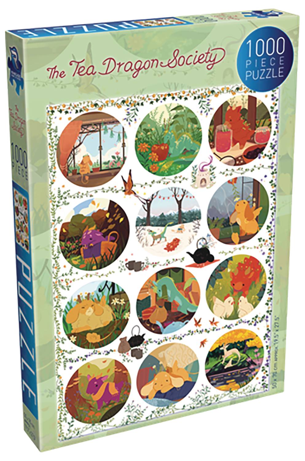 Tea Dragon Society Circles 1000 Pc Puzzle
